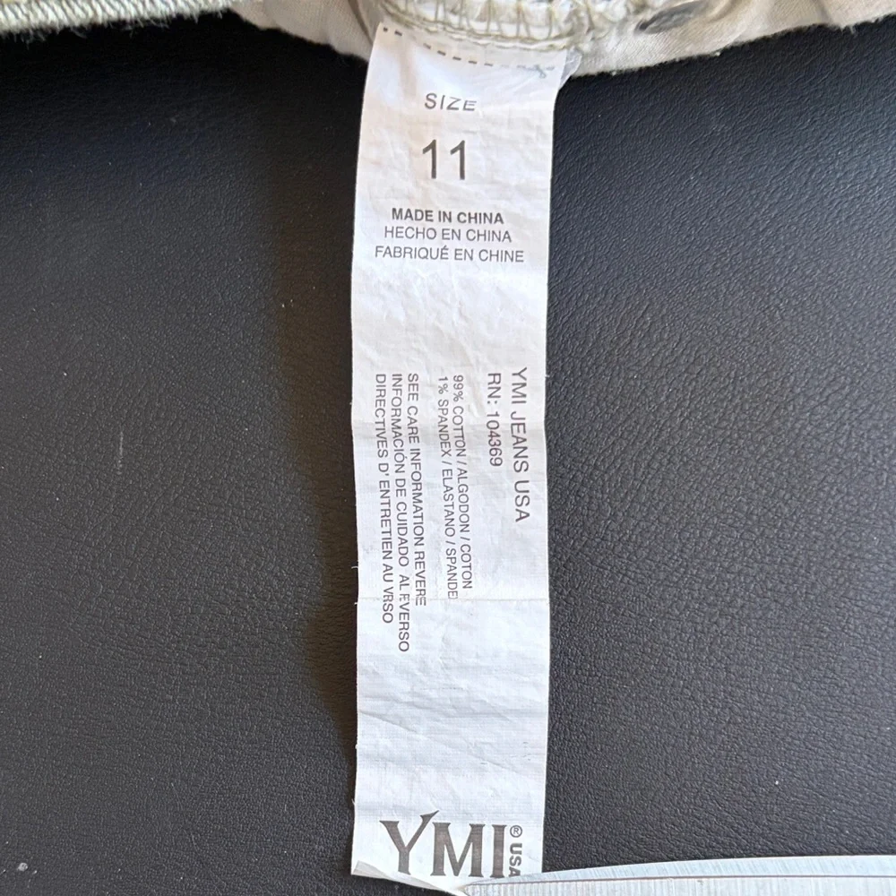 YMI High Rise All Day Cargo Wide Leg Pants Sage Green Women’s 11
